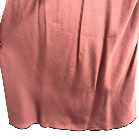 CP SHADES Milla Mauve Spaghetti Strap Silk Slip Tank Top Blouse Size M Medium - Picture 3 of 7